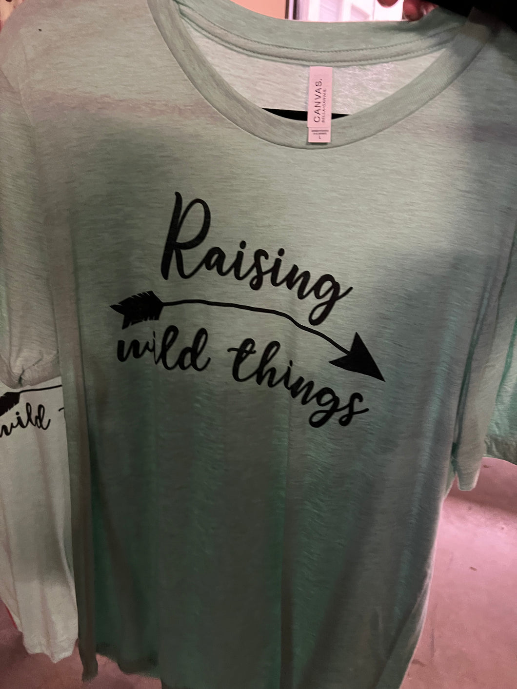 Raising Wild Things Mint Tee