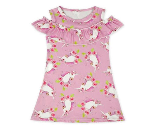 Unicorn Cold Shoulder Dress