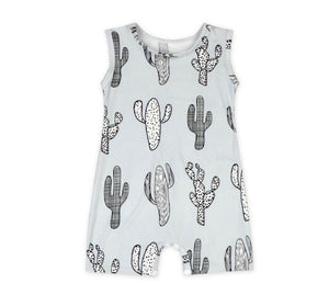 Cactus Shorty Romper