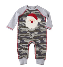 Mud Pie Camo Santa One Piece