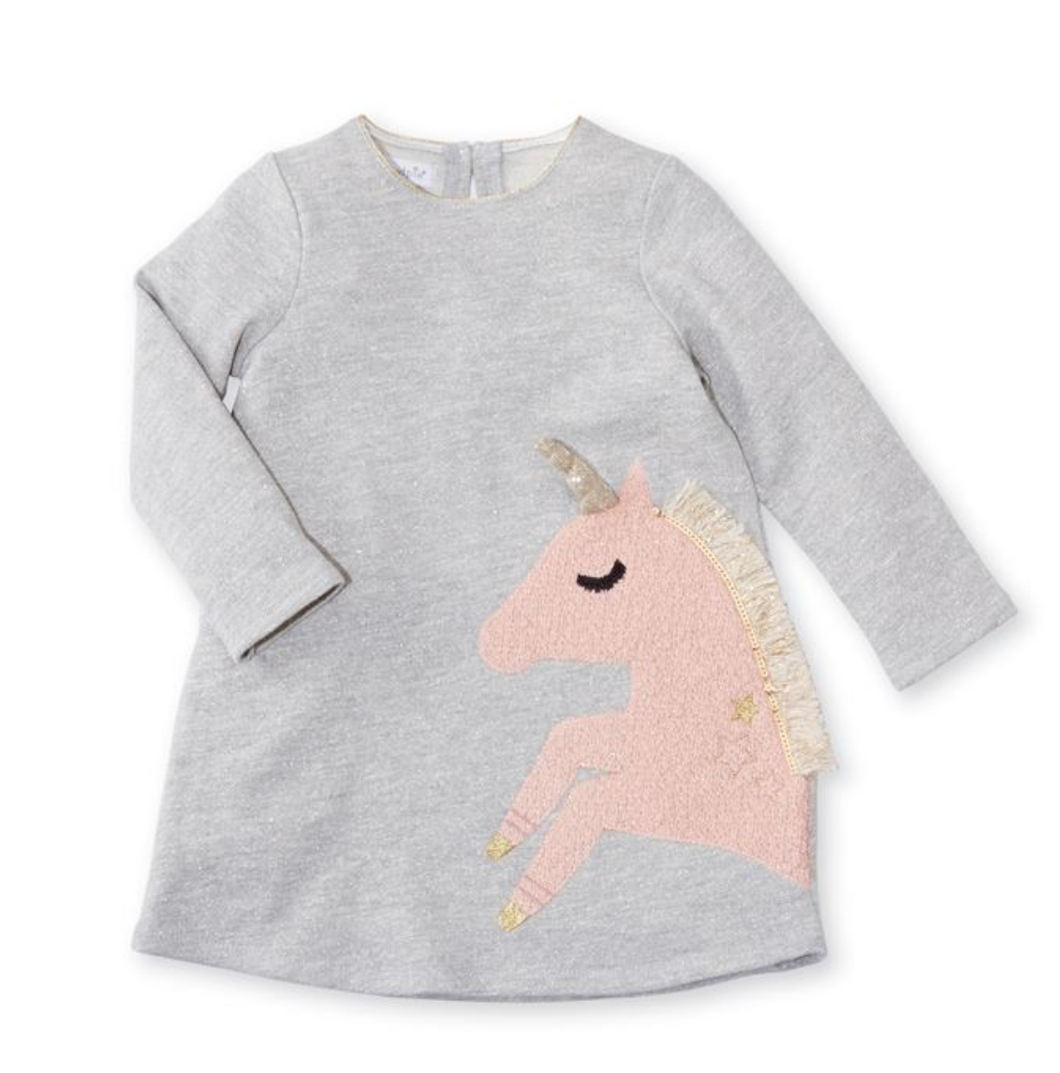 Mud pie unicorn outfit top