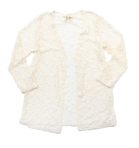 Girls Lace Kimono