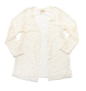 Girls Lace Kimono