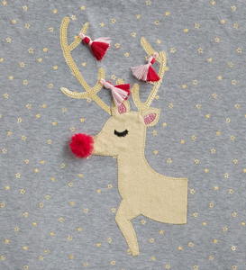 Mud Pie Reindeer One Piece