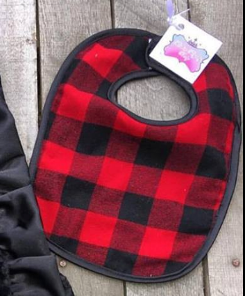 Colton Buffalo Plaid Bib