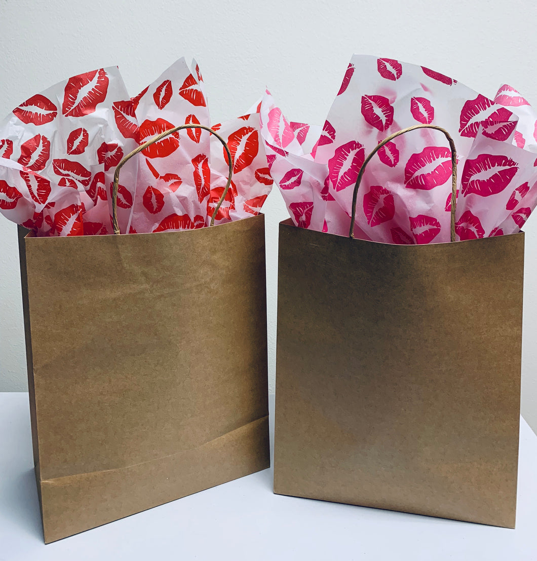 Lips Print Tissue Paper