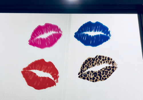 Lips Mirror Stickers